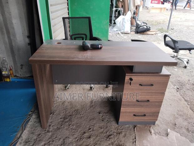 Brown Executive Study Table