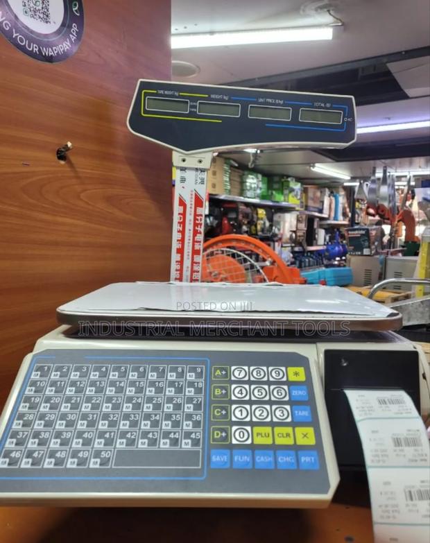 Acs 30kgs Receipt /Barcode Scale - main view