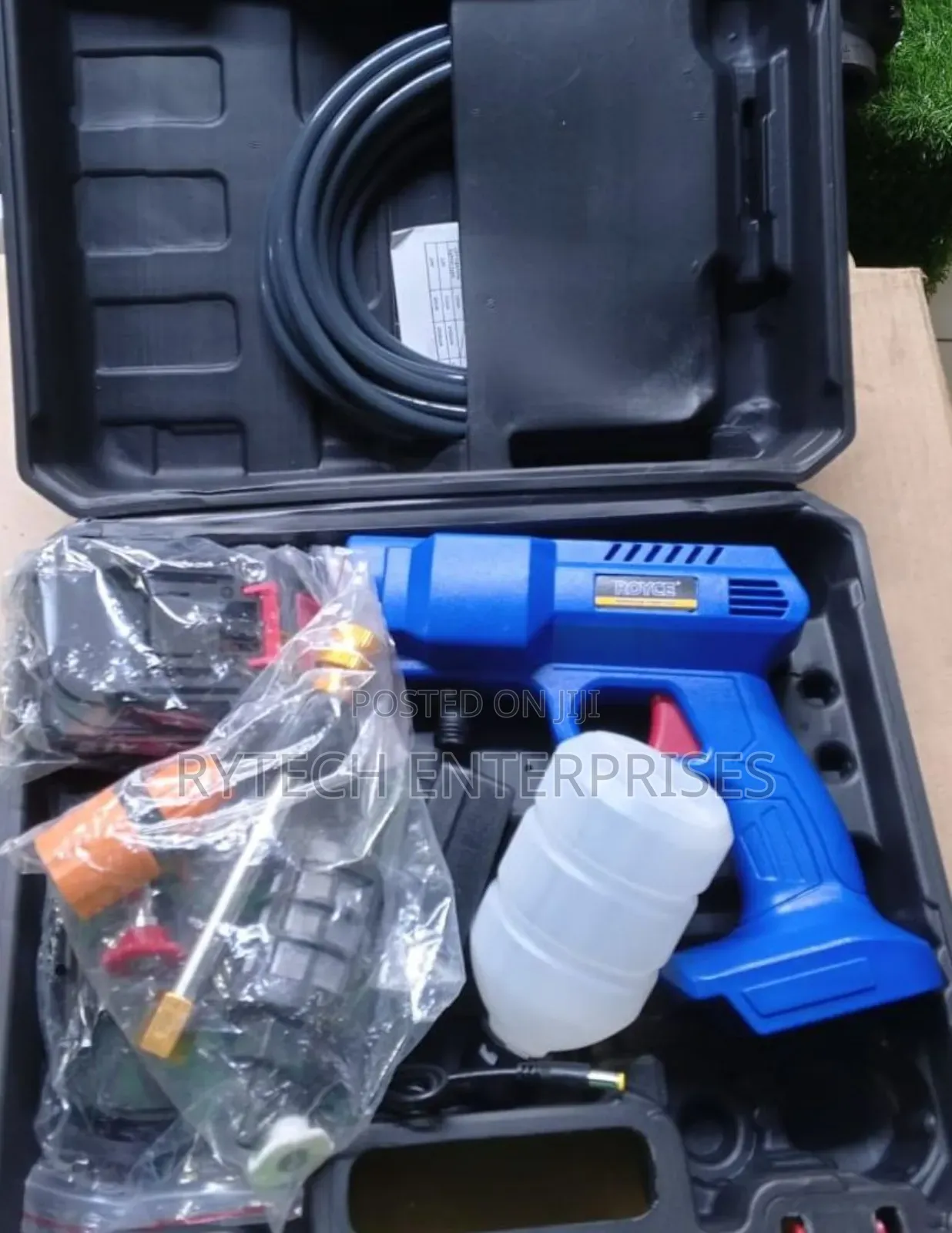 High Pressure Rechargeable Carwash Machine