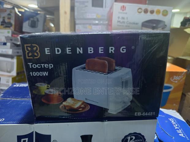 Edenberg 2 Slice Toaster Adjustable Browning Control - main view