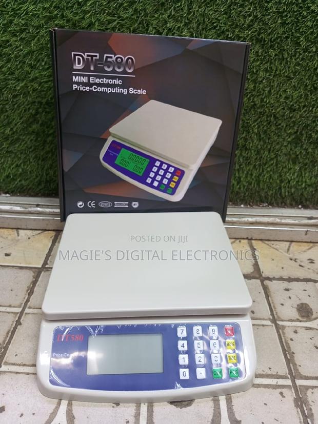 High Standard 30kg Dt580 Price Computing Scale - main view