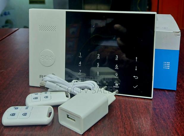 Multiple Defense Modes Wifi + GSM Dual Network Alarm System - main view