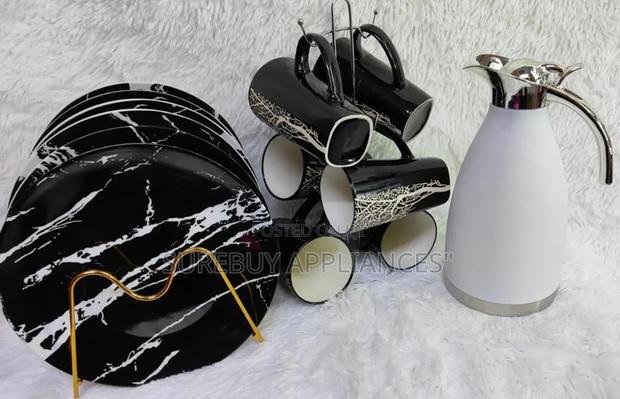 Classy  Plates , Flask and Mugs Set* - main view