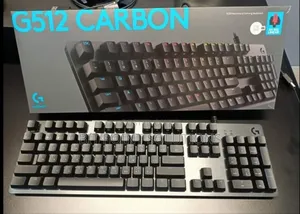 Logitech G512 Corded RGB Mechanical Gaming Keyboard (G512