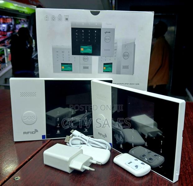 Phone Function Wifi+Gsm Dual Network Alarm System