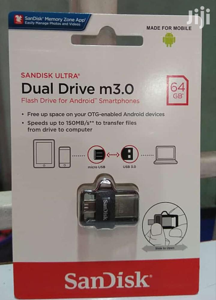 64gb Dual Flash Drive Sandisk Ultra For Android Smart Phones.