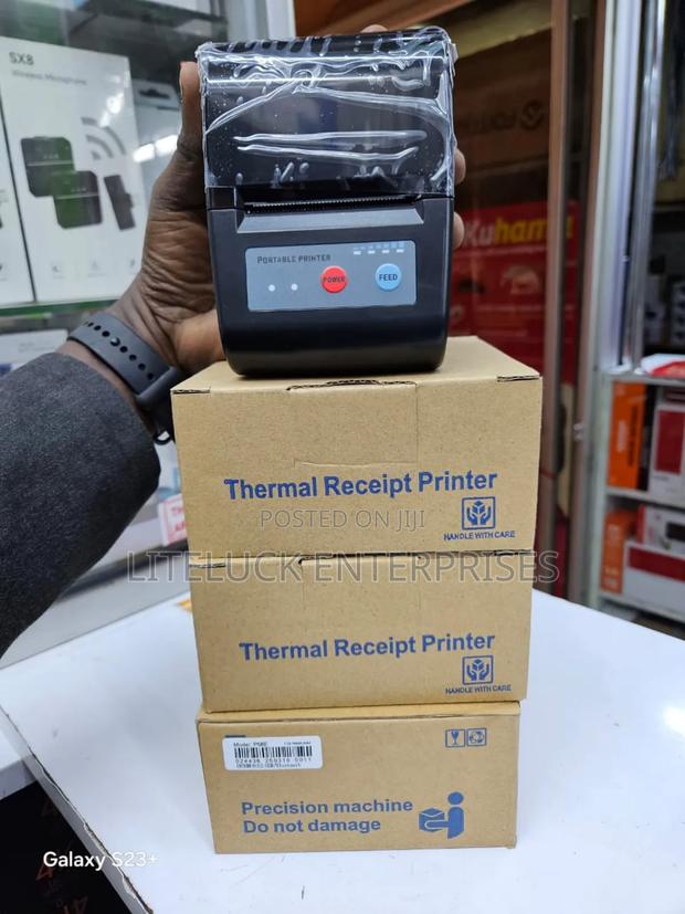 Bluetooth Receipt Printer - main view