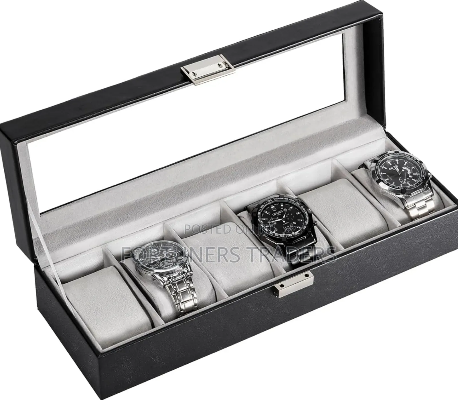 Watch Organizer Leather Watch Organizer