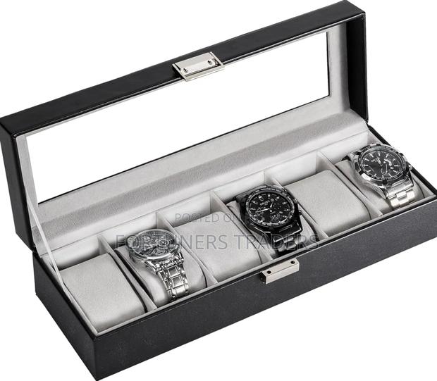 Watch Organizer Leather Watch Organizer