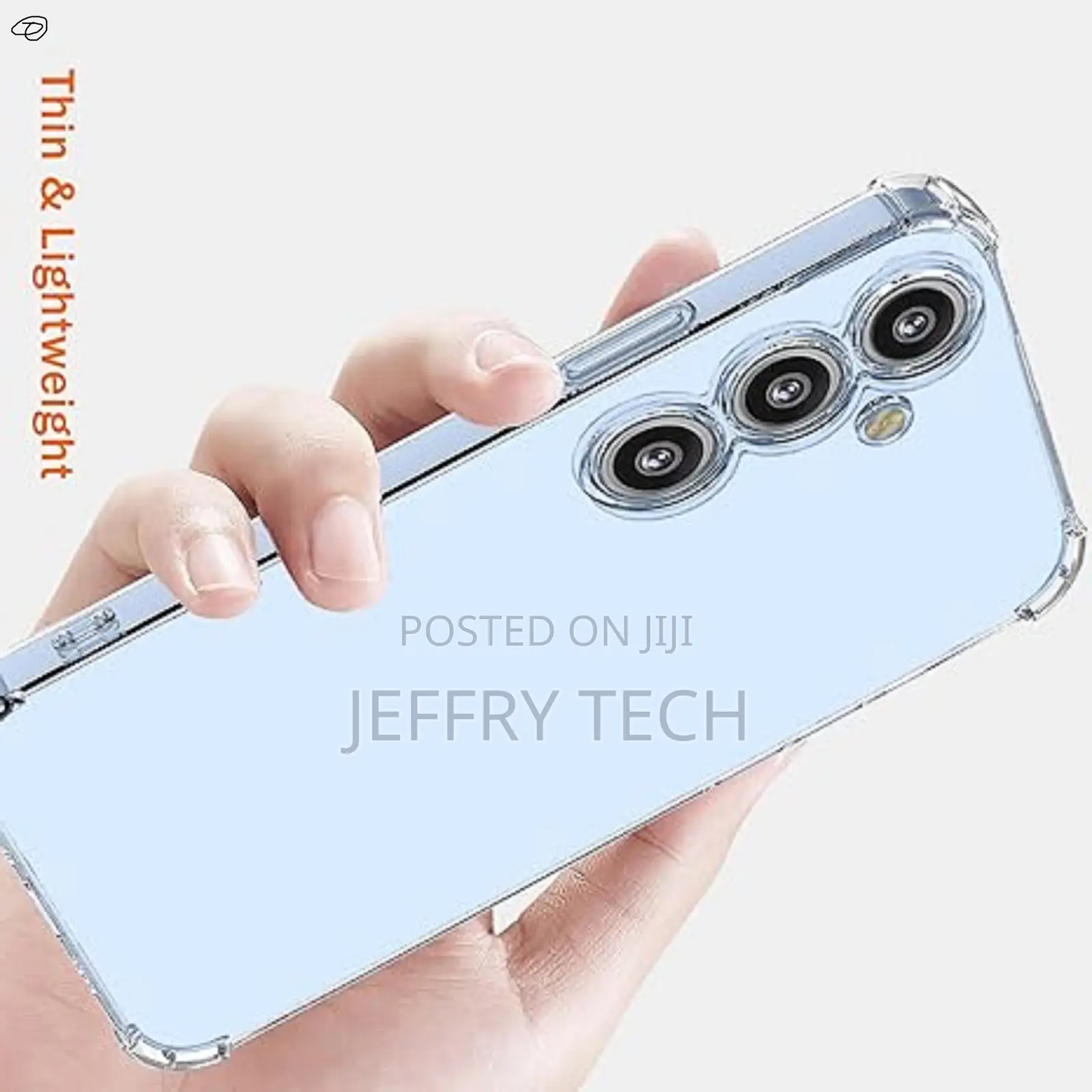 Smileray Samsung Galaxy A26 Transparent Protective Phone