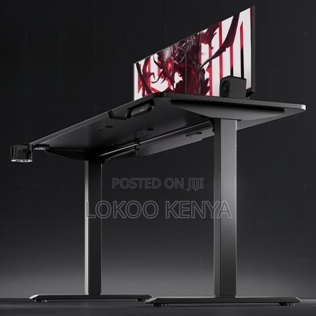 Office Desk : Sleek Electric Lift Office Table - thumbnail 3
