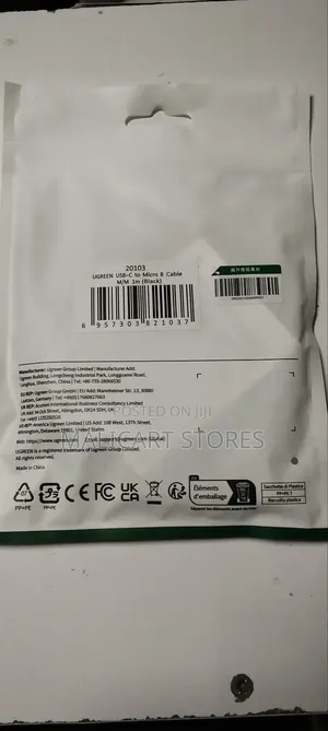 Ugreen Usb-C to Micro B Cable M/M 1m Black