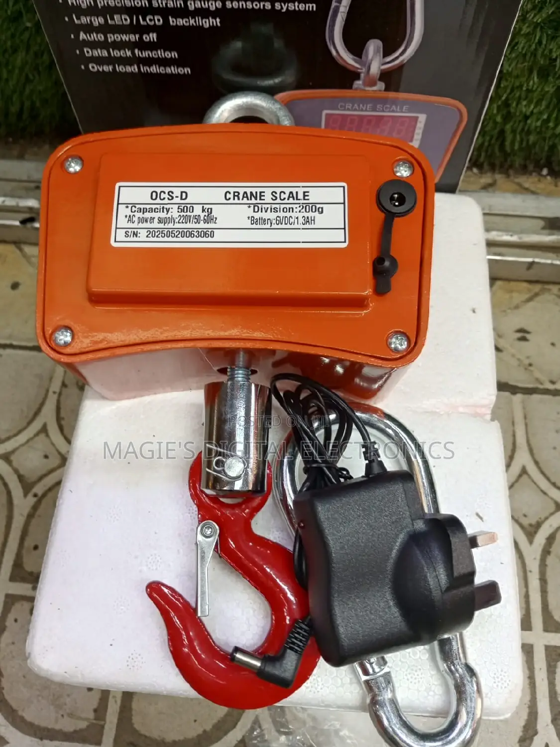 Top Guarantee 500kg Crane Scale