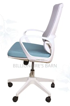 Office Chair, With Back Mesh Arms Lumbar Support