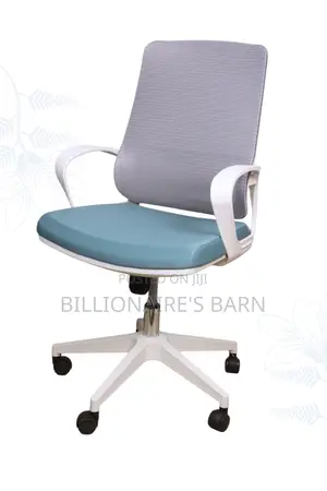 Office Chair, With Back Mesh Arms Lumbar Support