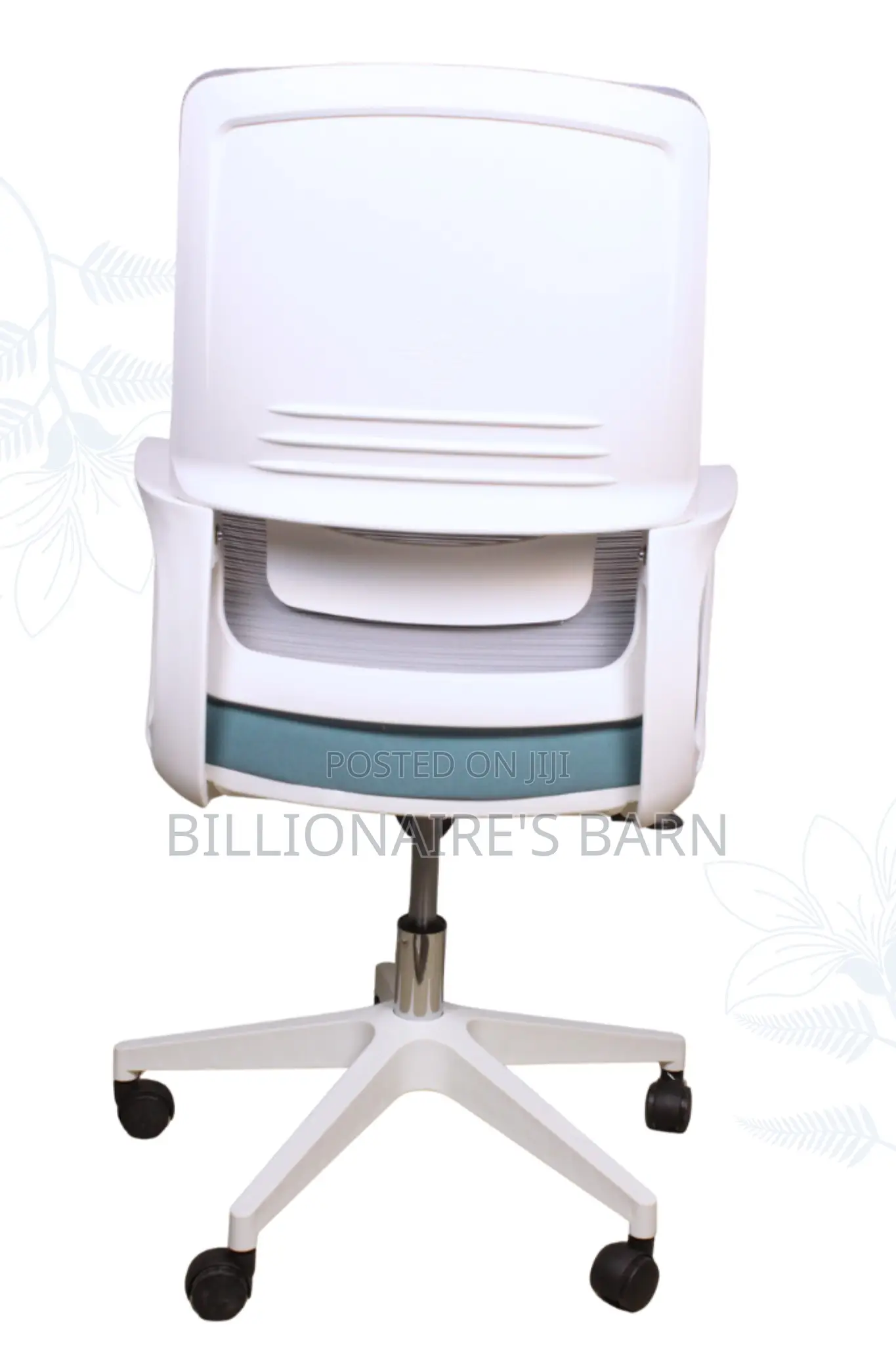 Office Chair, With Back Mesh Arms Lumbar Support
