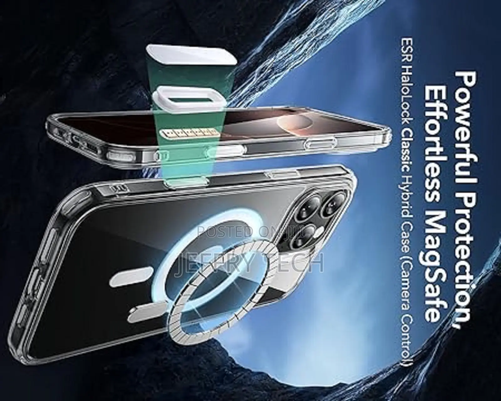 Esah iPhone 16 Pro Compatible With Magsafe Phone Case