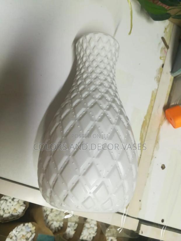 Plastic Beautiful Textured Vase - main view