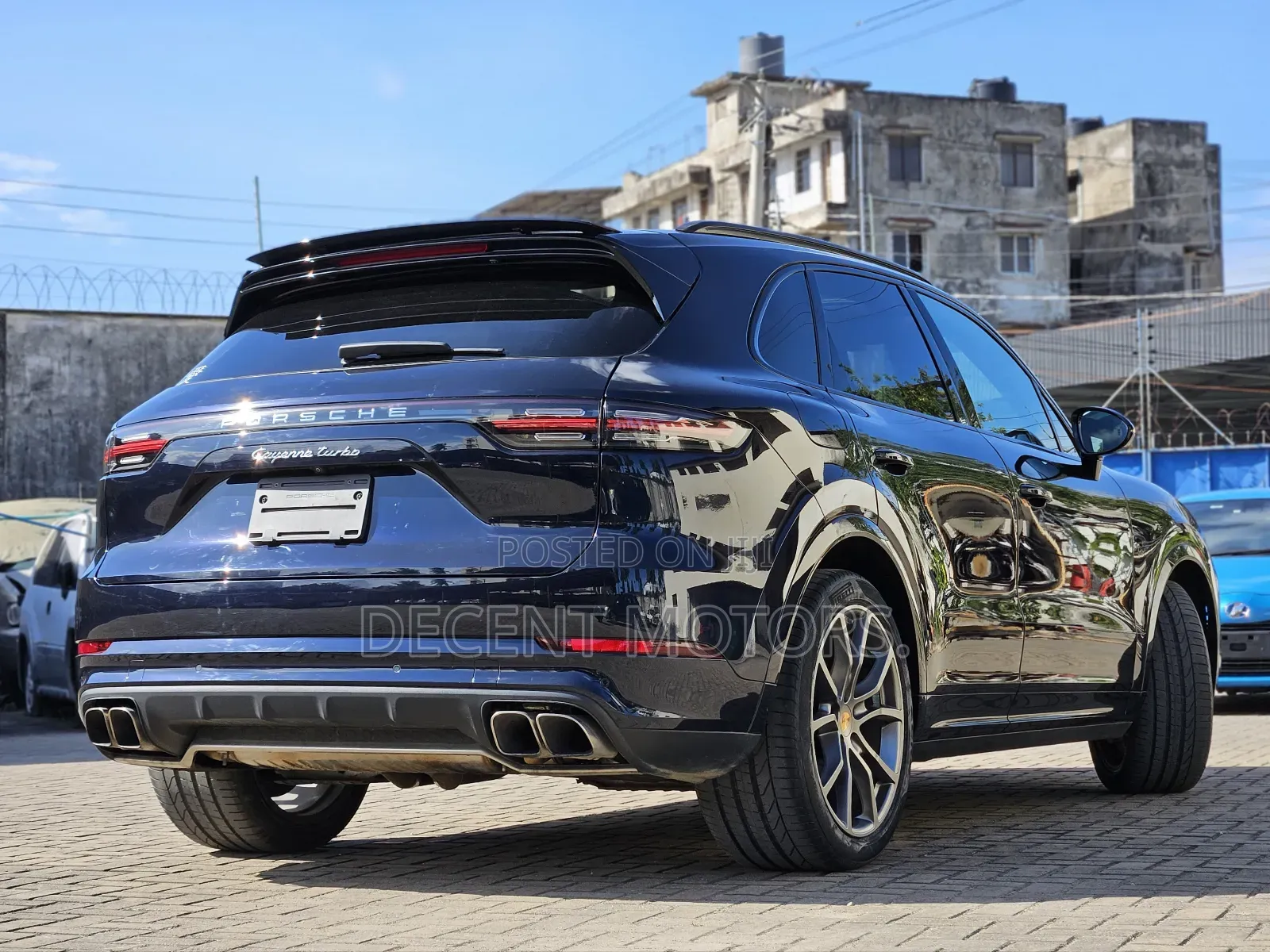 Porsche Cayenne Turbo AWD 2019 Gray
