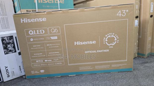 Hisense 43inch Qled Smart Uhd
In Tv