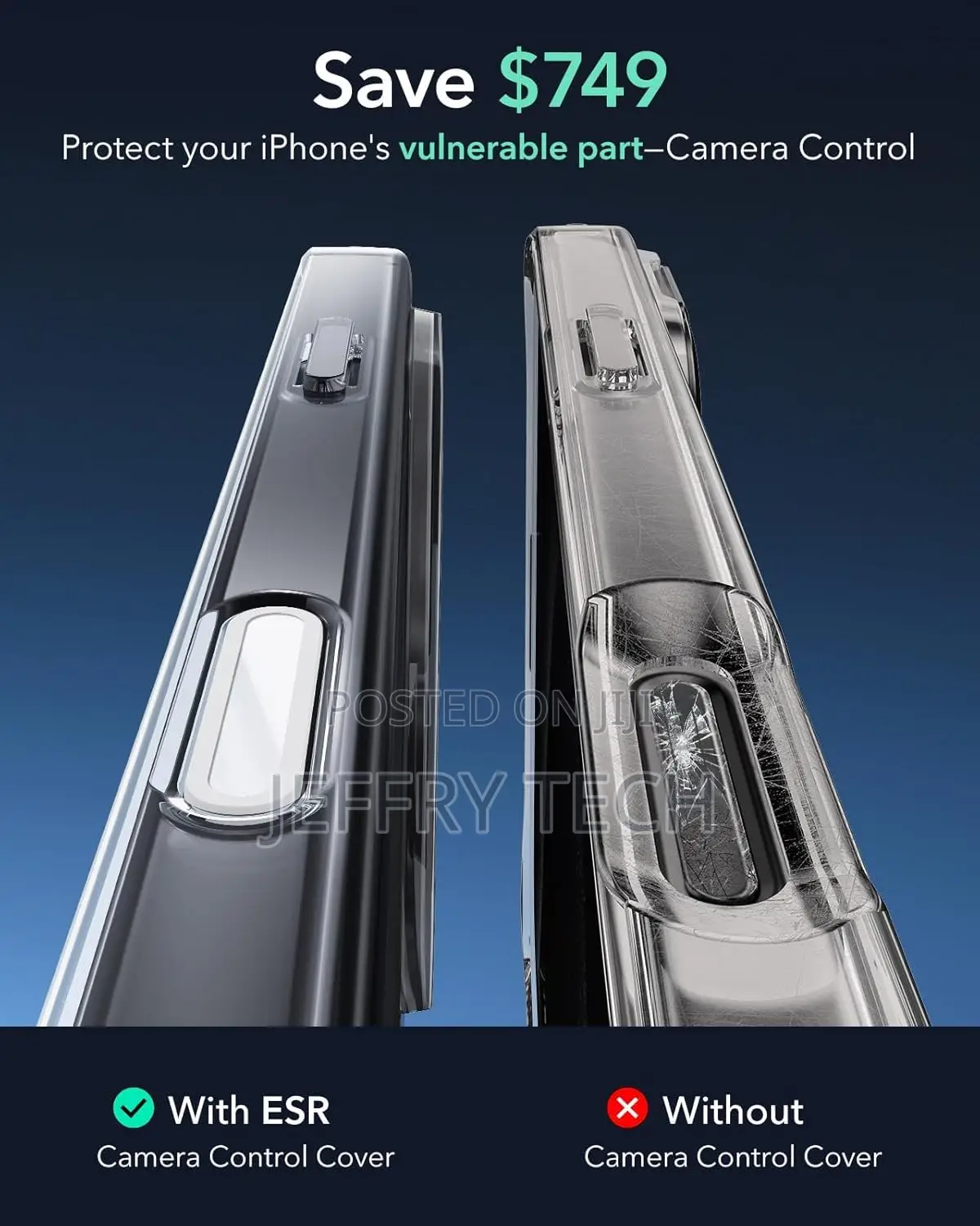 Yegoo Magnetic Phone Case for iPhone 16, Classic Hybrid