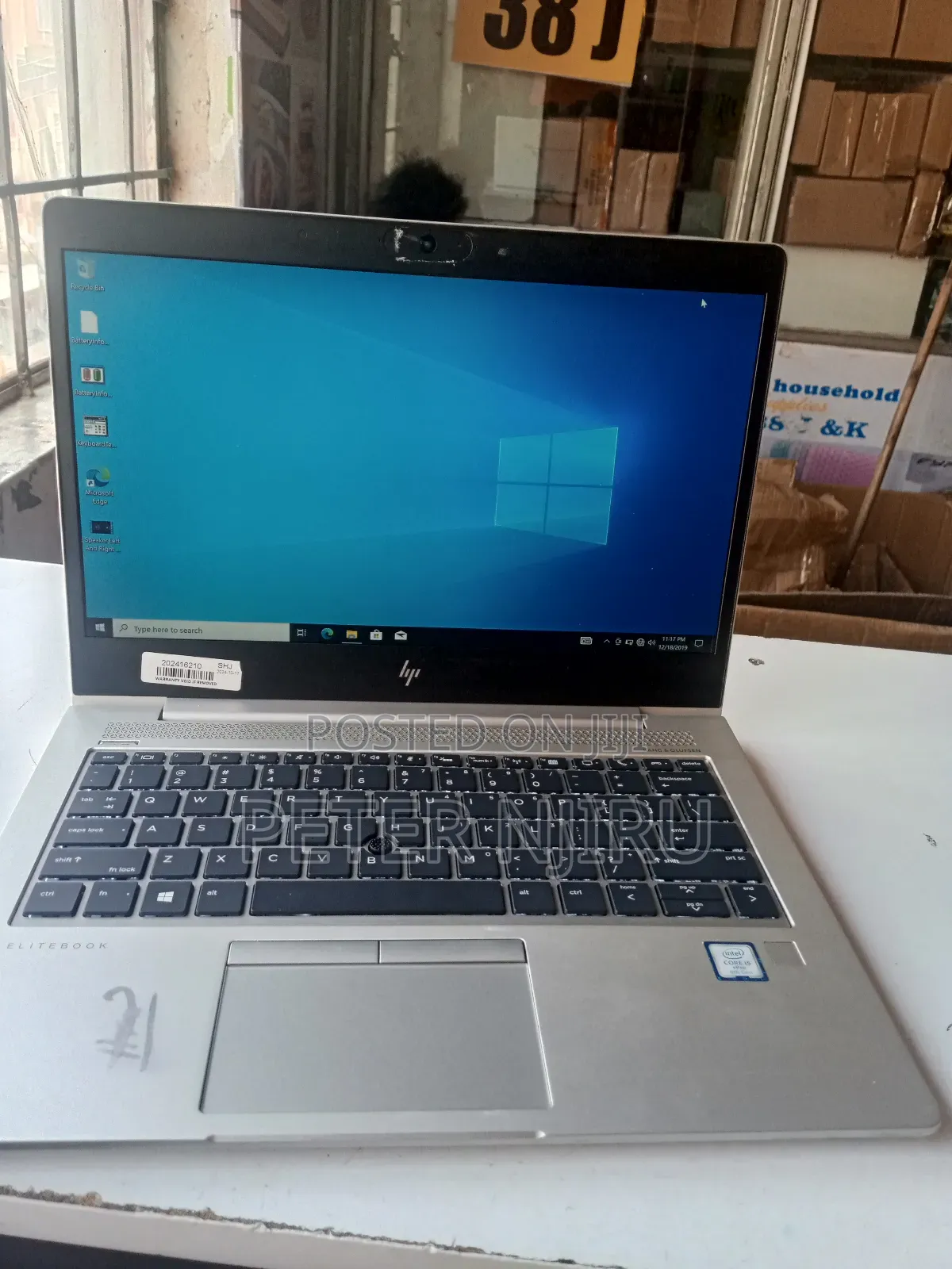 Laptop HP EliteBook 830 G6 16GB Intel Core I5 SSD 256GB