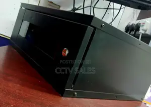 Original Brand New Black Metallic Lockable 4u Cabinet