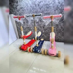 Adjustable Scooter With a Seat