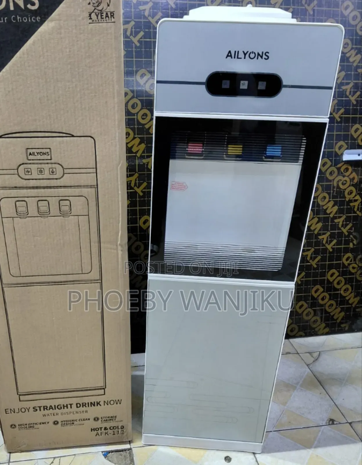 Ailyons 3 Taps Water Dispenser