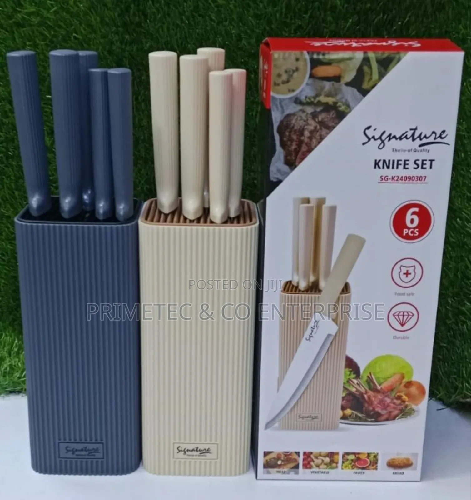 6 Pc Knife Set 
Brand Signature