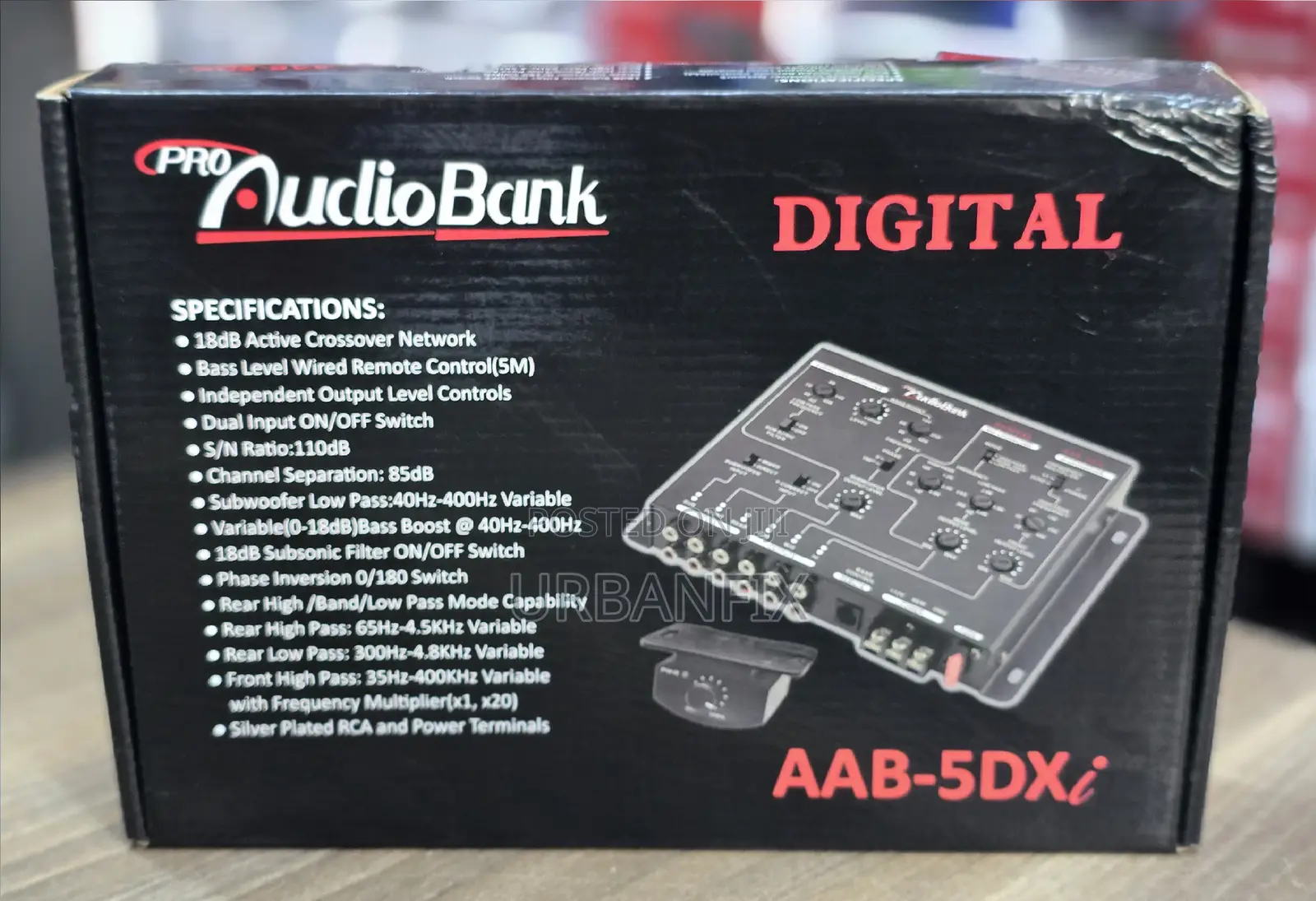 5-Way Audiobank Active Digital Crossover