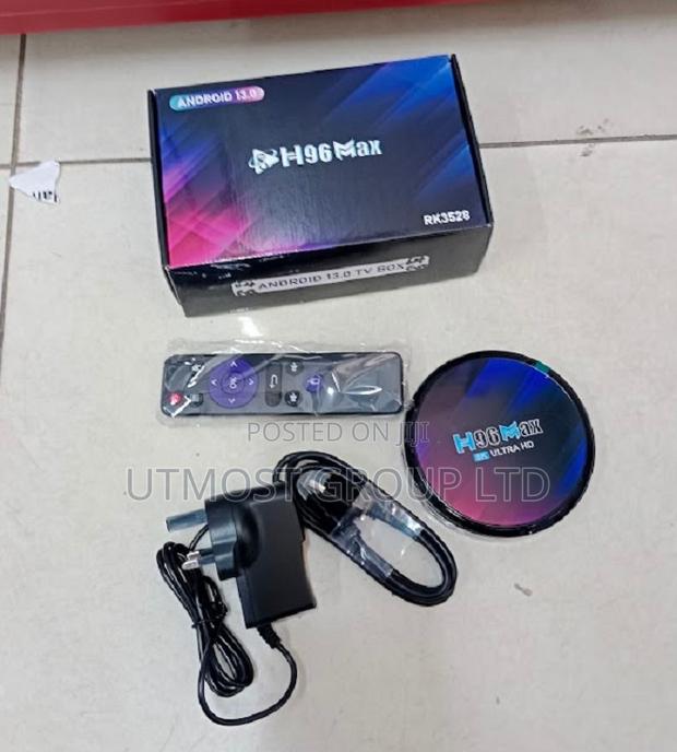 H96max Ultimate Android 13 Tv Box Wifi 6 Bluetooth3000mps - thumbnail 2