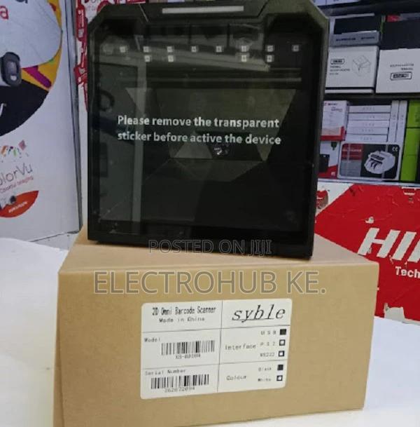 Syble Xb-8808h 2d Wired Table Mount Barcode Scanner - main view