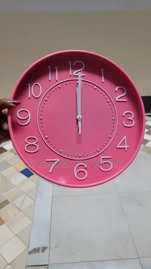 Round Wall Clocks Available
