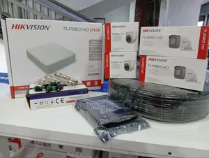 Hikvision 4 Cameras CCTV Complete Package