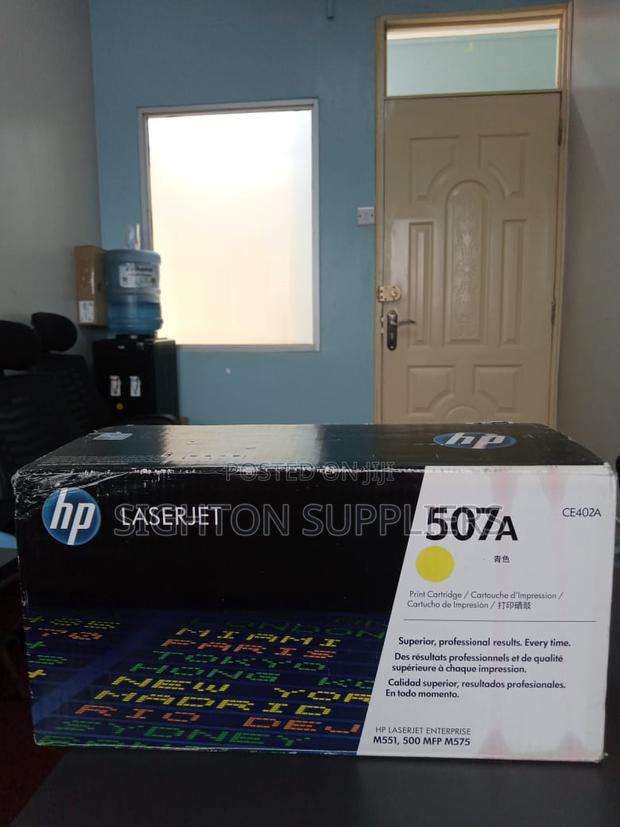 Hp 507 Yellow Original Tonner