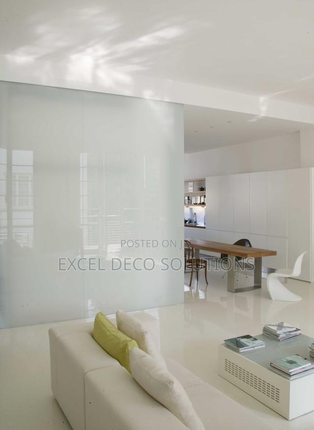 Premium Glass Partition Frosting Film - main view