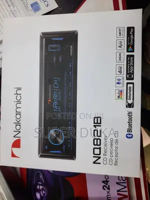 Car Radio.Bluetooth.Usb.Cd.Fm Receiver.Nakamichi Nq821b