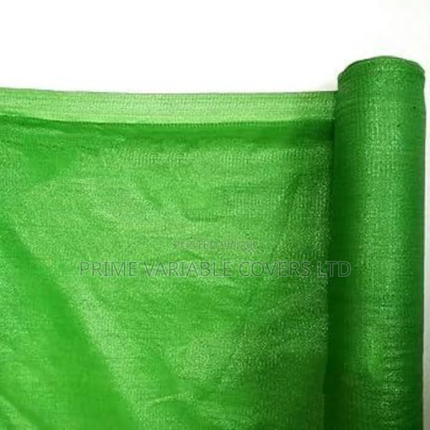 Woven Plastic Shade Nets— Protects From Excessive Radiation - main view
