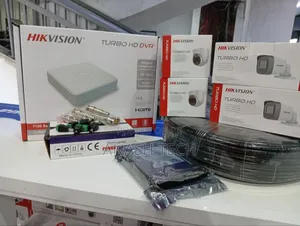 Hikvision 4 Channels 4 Cameras CCTV Package