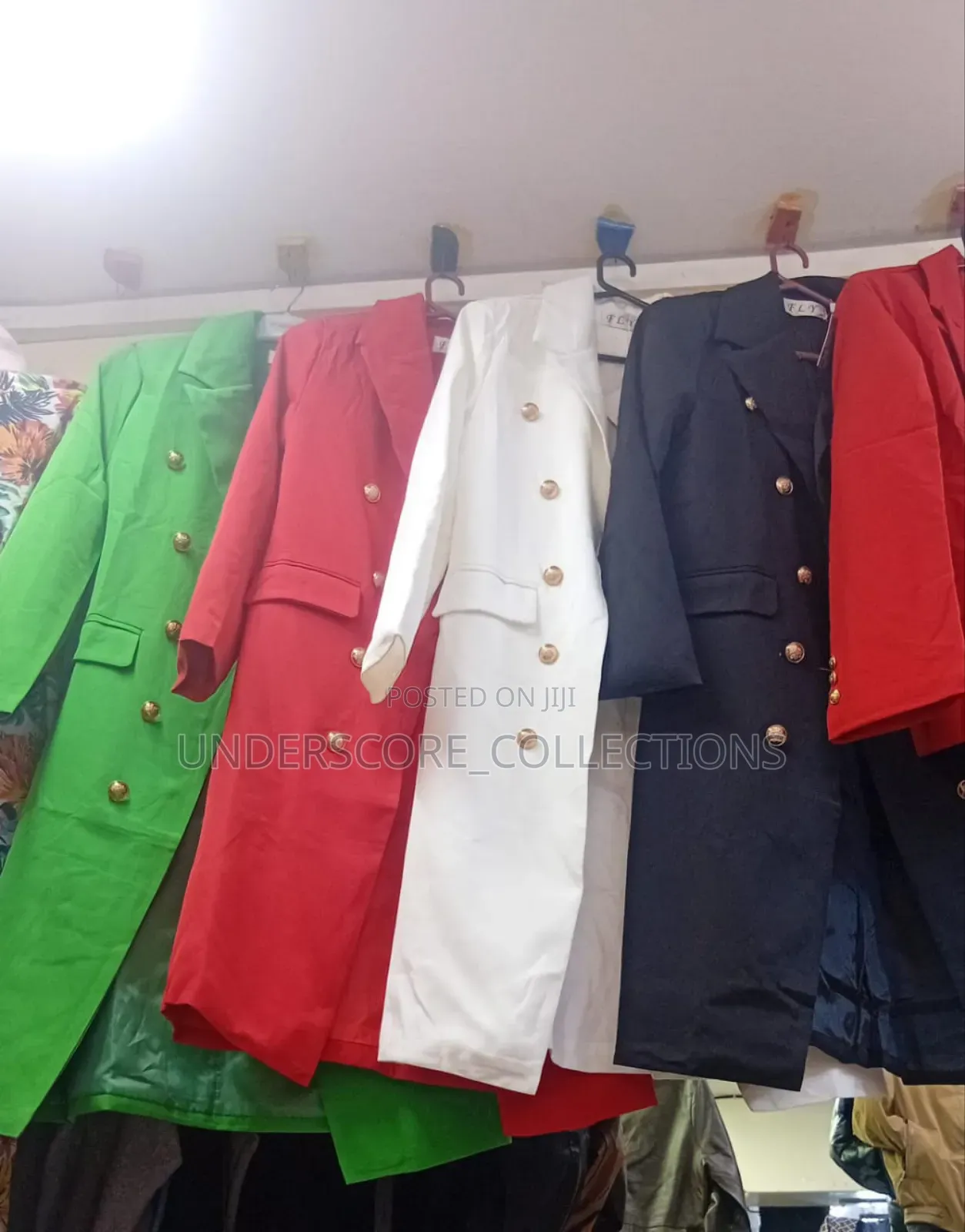 Executive Ladies Long Trench Coats On
