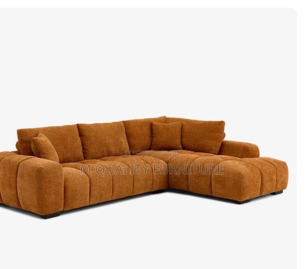 Beautifully Crafted Cornered Sofa - main view