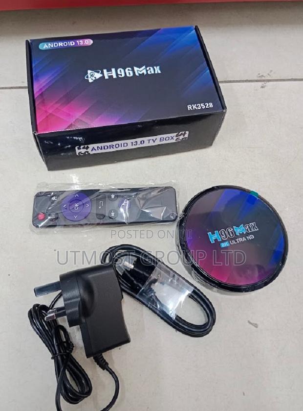H96 Max Android 13 Tv Box Rk3528 Quad Core Streaming Player - thumbnail 2