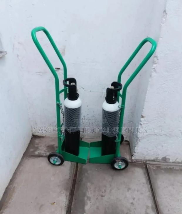 Oxygen Cylinder Plus Trolley