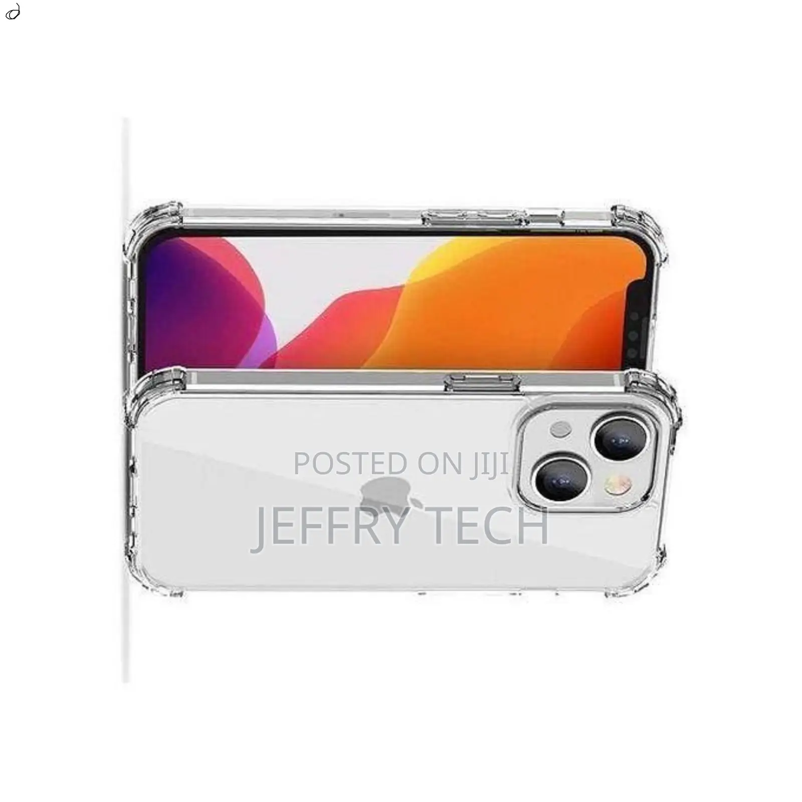 Foluu Crystal Clear Case for iPhone 13 Transparent