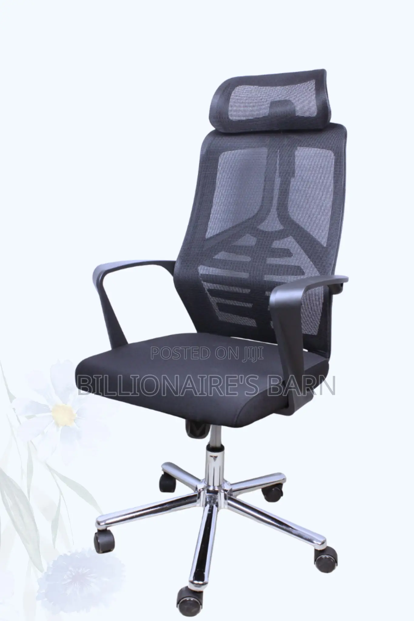 Office; Breathable High-Back Mesh Office Fabric Chair
