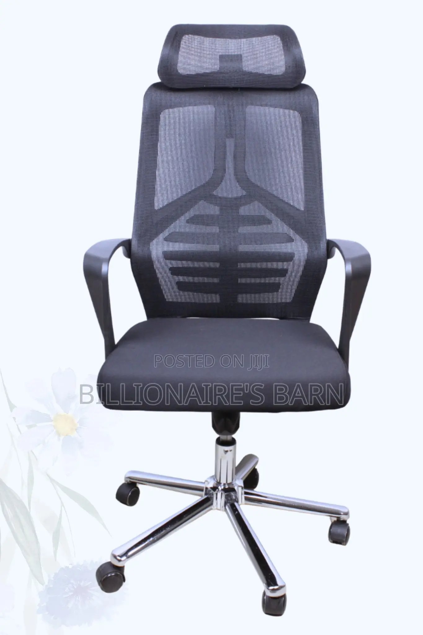 Office; Breathable High-Back Mesh Office Fabric Chair