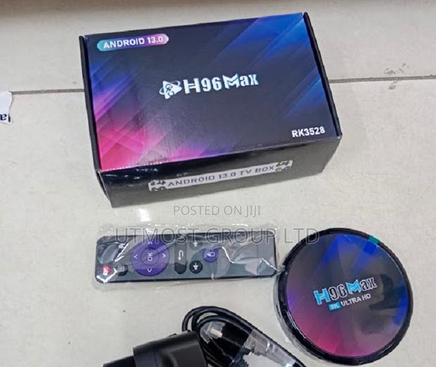 Smart Android H96 Max Tv Box 4gb + 32gb / 64gb / Android - thumbnail 2