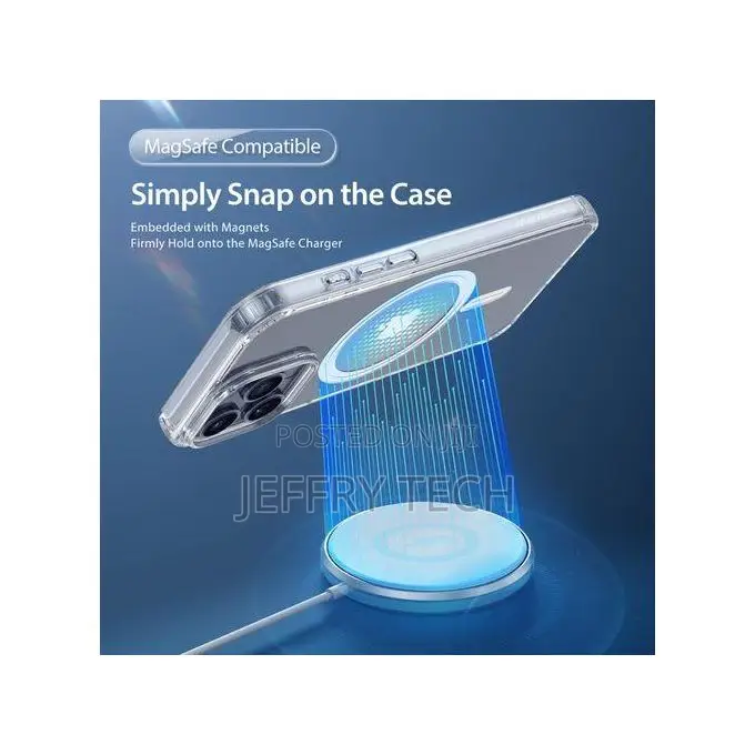 Clin Mag Series Clear Case With Magsafe for iPhone 16 Pro