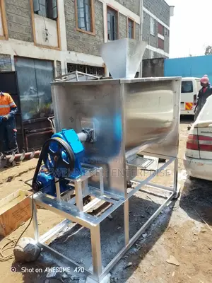 Configuration Ribbon Blender Mixers